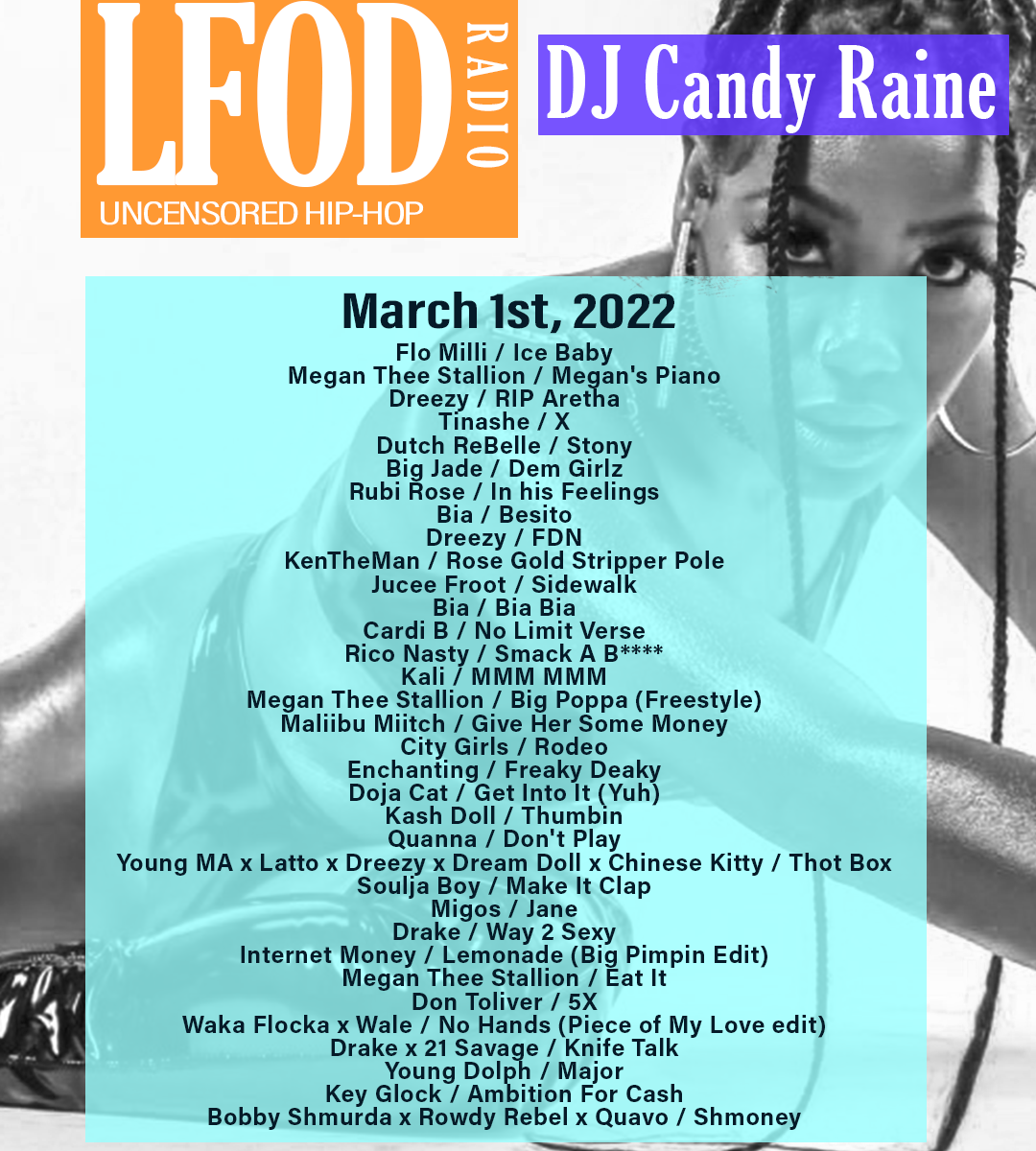 DJ Candy Raine LFOD Radio