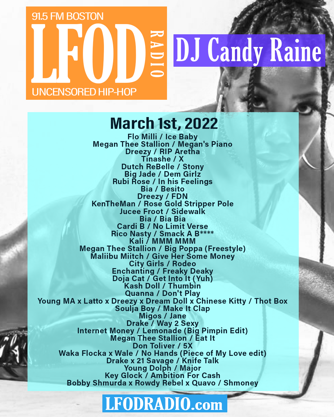 DJ Candy Raine LFOD Radio
