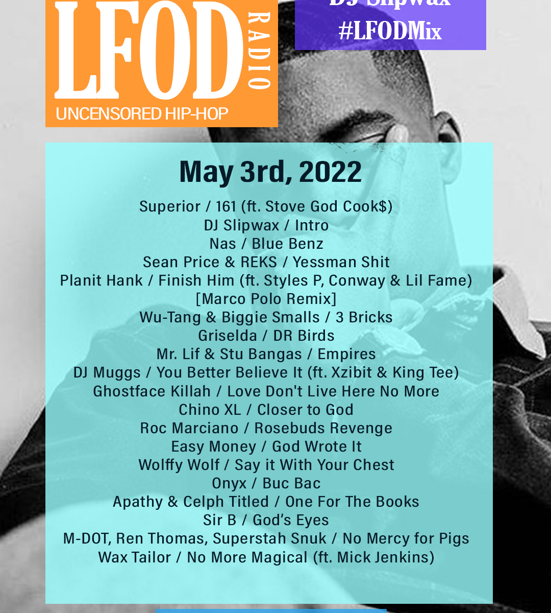 5.3.2022 LFOD Radio Playlist